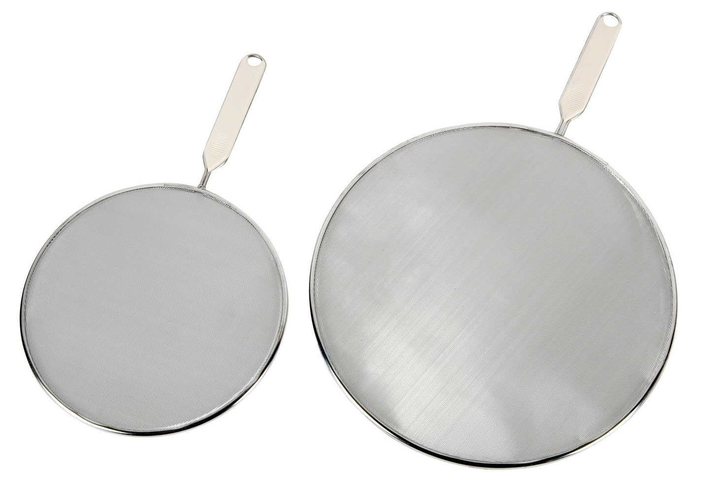 Spritzschutzsieb-Set Aluminium/Streckmetall Ø20+29cm 2teilig