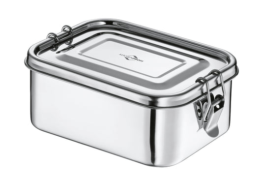 Lunchbox CLASSIC Edelstahl klein 17,5x13x6,5cm