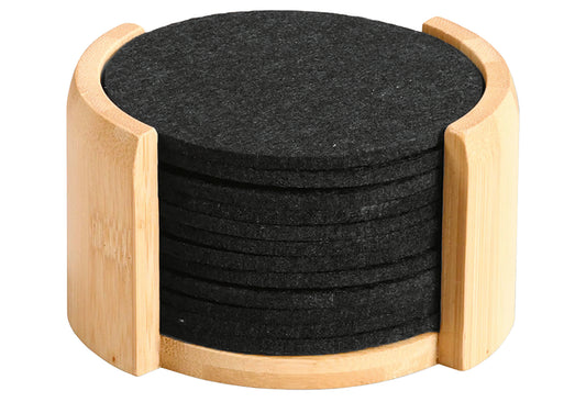 Untersetzer Filz/Bambus 12er Pack