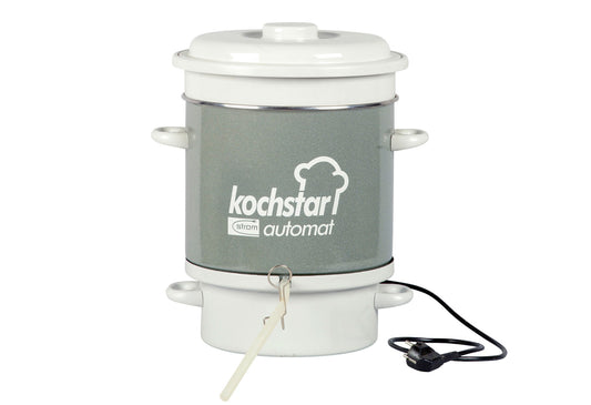 Entsafter Elektro 8 kg Ø26cm grau/weiß