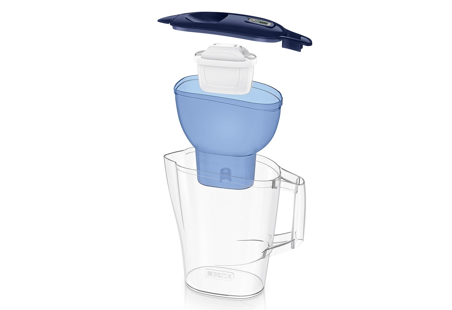 Wasserfilter Aluna blau