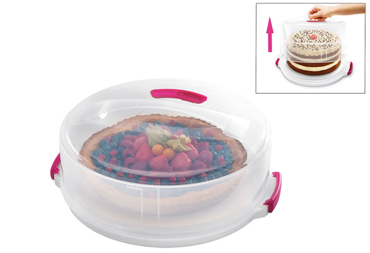 Tortenbehälter höhenverstellbar (ø36cm incl.Griff) Ø30cm