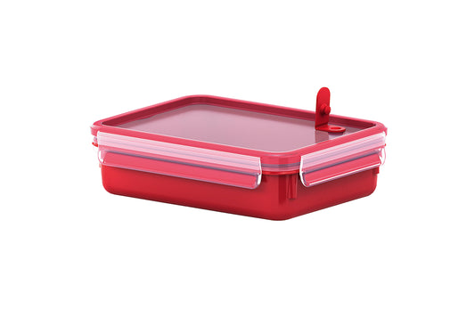 Mikrowellendose Clip&Micro 2.0 0,55 l 16,3x11,3x5,8cm rot