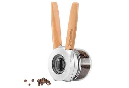Gewürzmühle Ortwo mit Holzgriffen