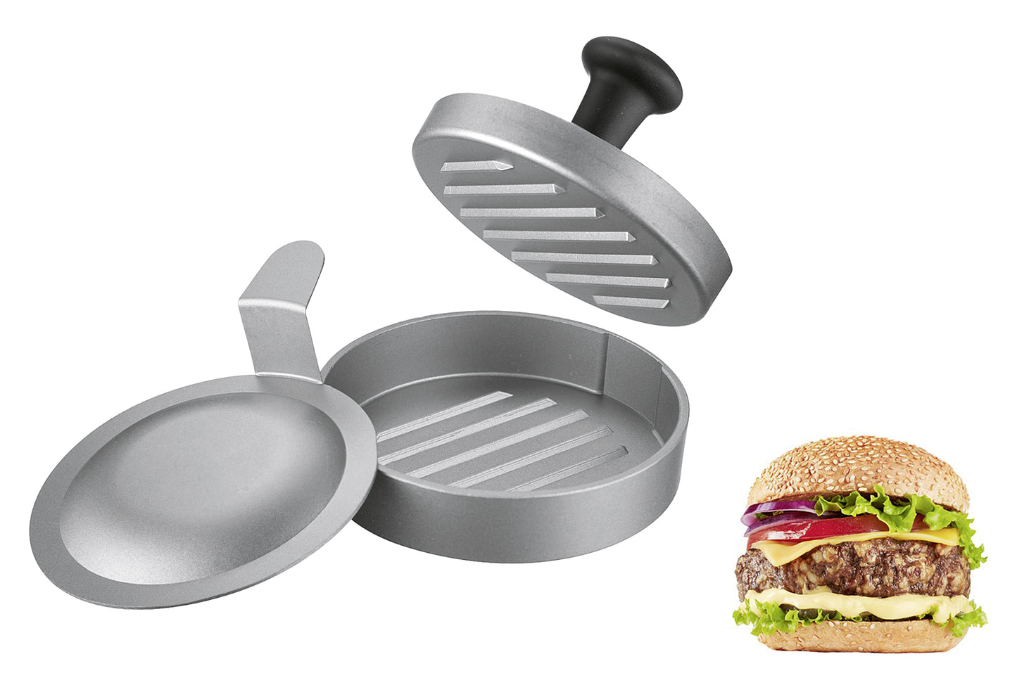 Hamburgermaker mit Heber Uno Plus