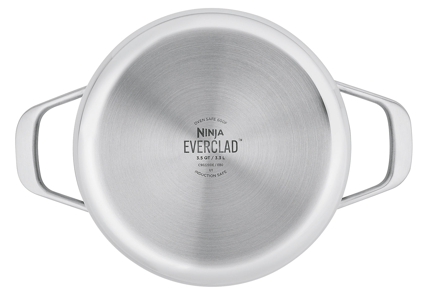 Bratentopf Ø20cm EverClad Edelstahl