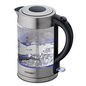 4429 Wasserkocher Glasbehälter 1,7l 2200 W Edelstahl