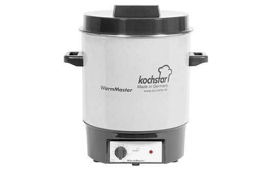 Einkochautomat WarmMaster ohne Uhr 27 l Ø35cm steingrau/weiß