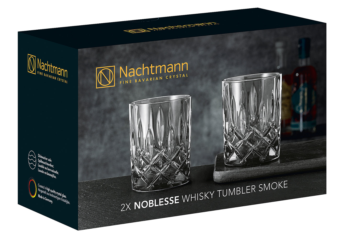 Whiskybecher Noblesse smoke 295ml 2er Set