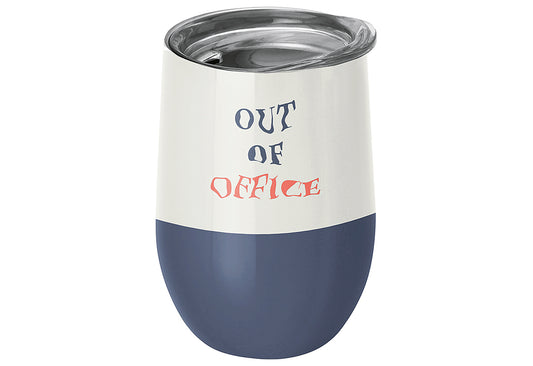 Travel Mug 400ml bioloco office Out of office