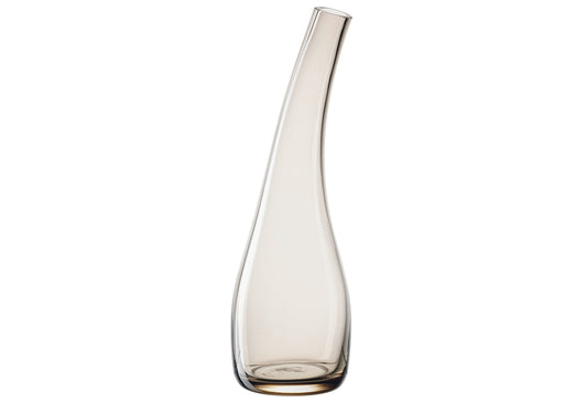 Vase Luminosa geschwungen 30cm taupe