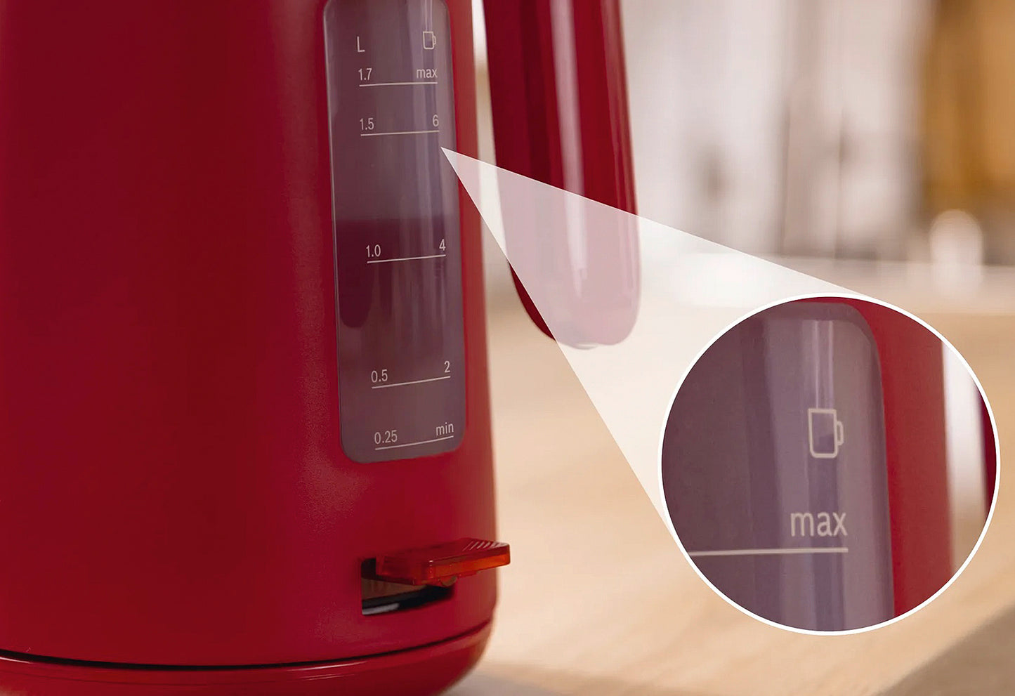 Wasserkocher TWK2M164 MyMoments 1,7l 2400W rot
