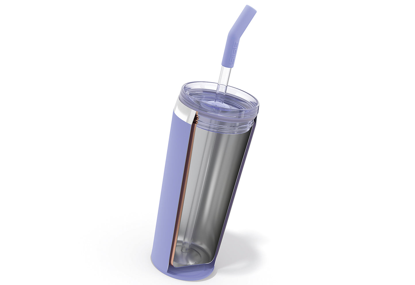Helia Tumbler Mug Peaceful Blue 0,6l