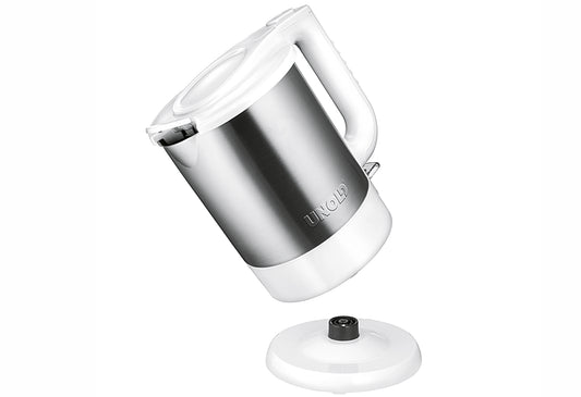 Wasserkocher 18010 Edelstahlgehäuse 1,5 l 2200 W weiß