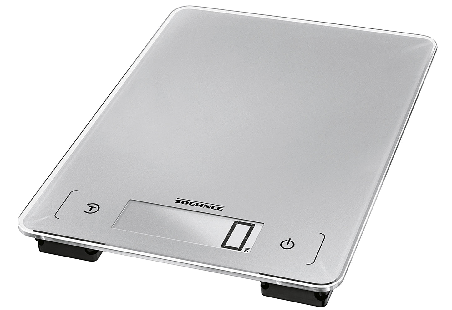 Küchenwaage Page Aqua Proof digital 10kg Tragkraft silber