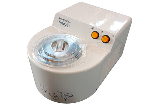Eismaschine Gelatissimo Kompressor 165 Watt weiß