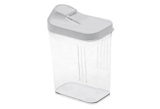 Vorratsdose Schüttdose 0,25 l 6,5x4x12cm weiß