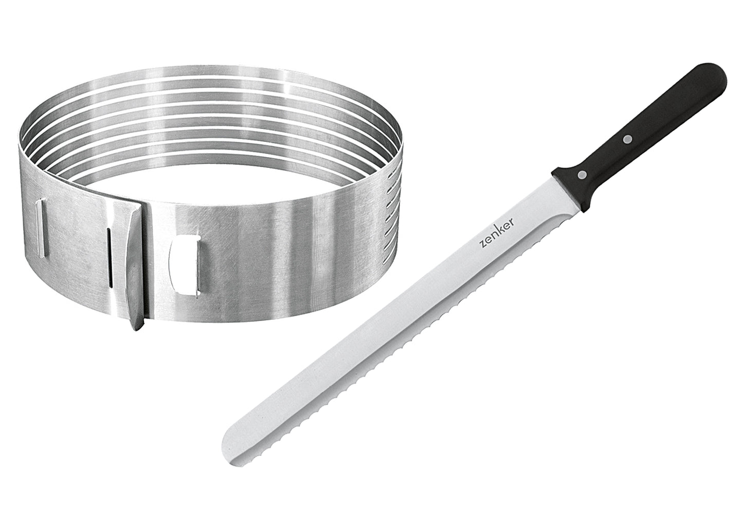 Kuchenschneidhilfe Set 2teilig