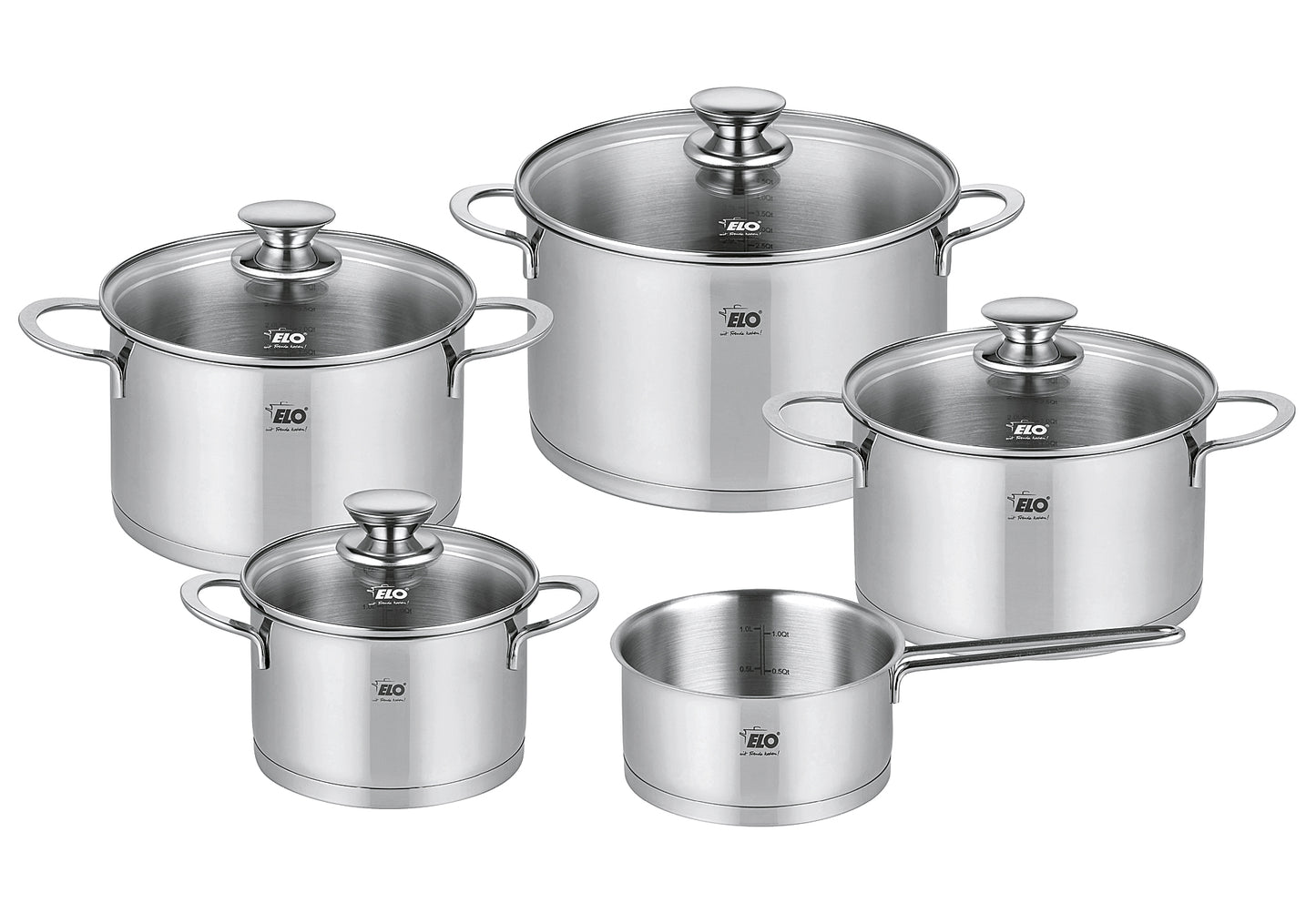 Topfset Galant 5teilig Edelstahl