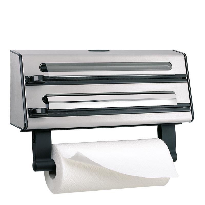 Schneidabroller Contura 3fach 41x28x11cm Edelstahl