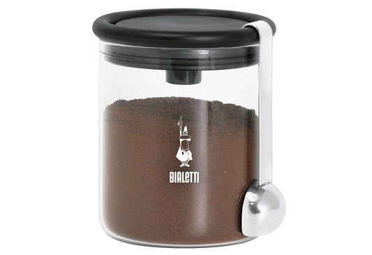 Kaffee-Aromabehälter Glas für 250gr gemahlenen Kaffee