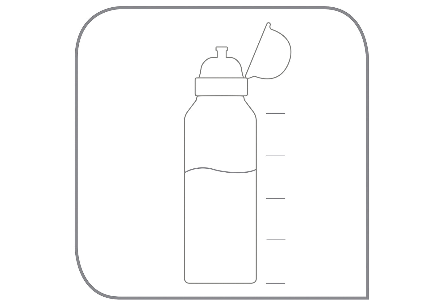 Kindertrinkflasche Tritan Bagger 0,4l