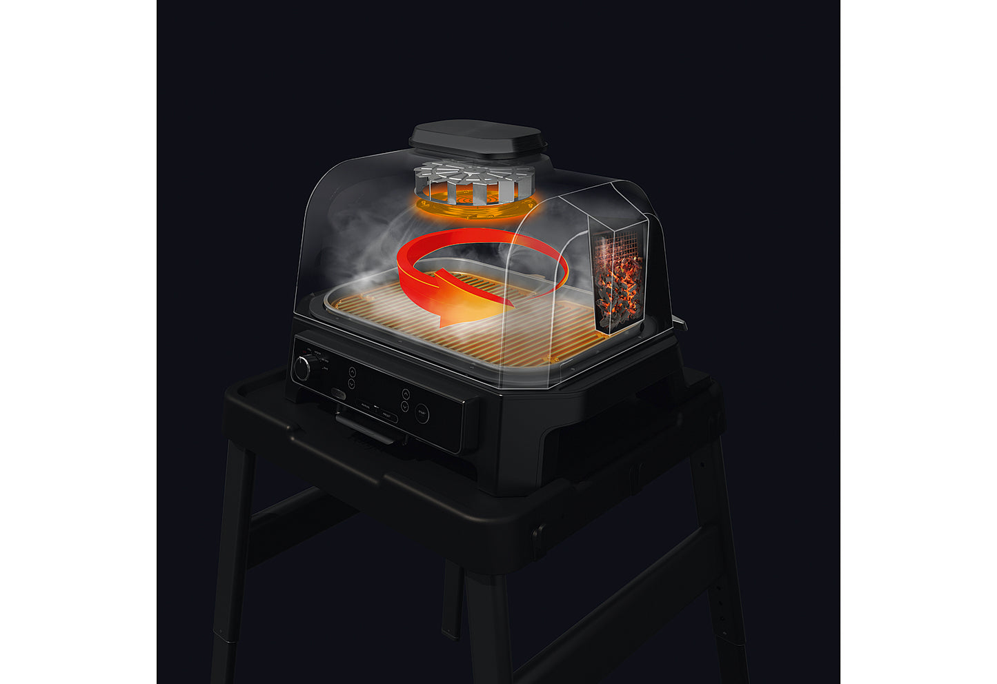 OG850EU Outdoor Grill & Smoker Woodfire Pro XL