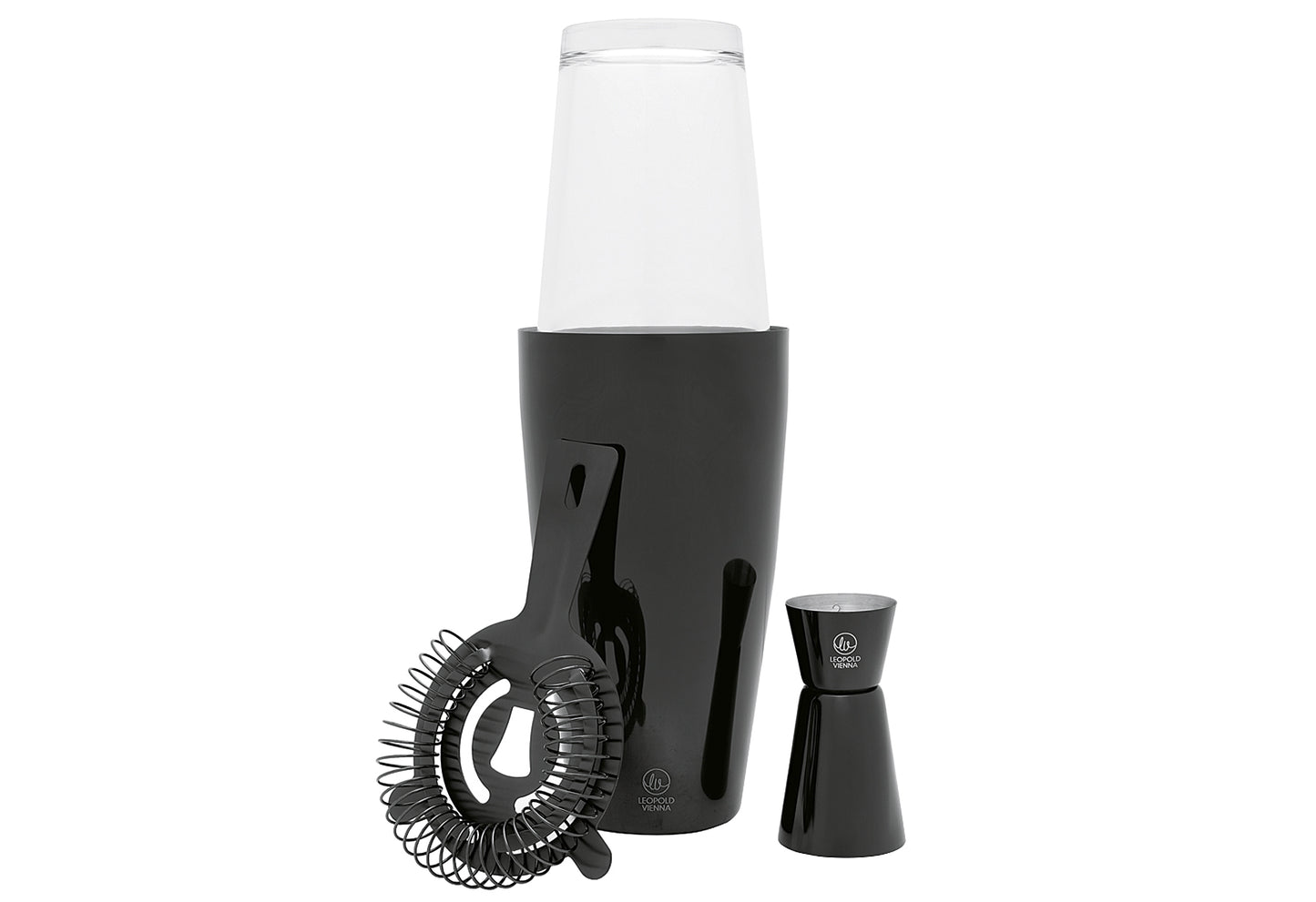 VIENNA Boston Shaker Set Black