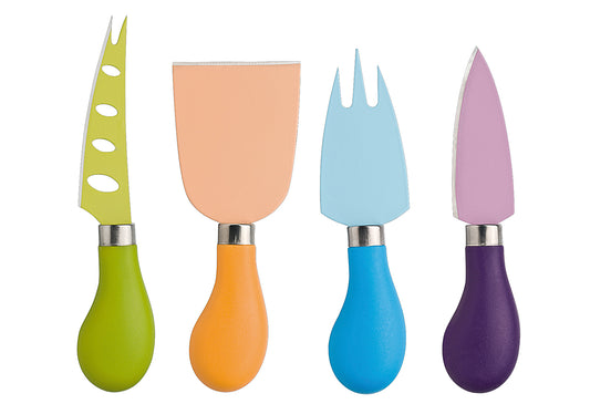 Käsemesser Edelstahl Set 4teilig