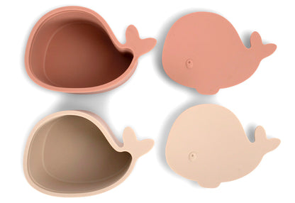 Brotdose Wal blush 2er Pack