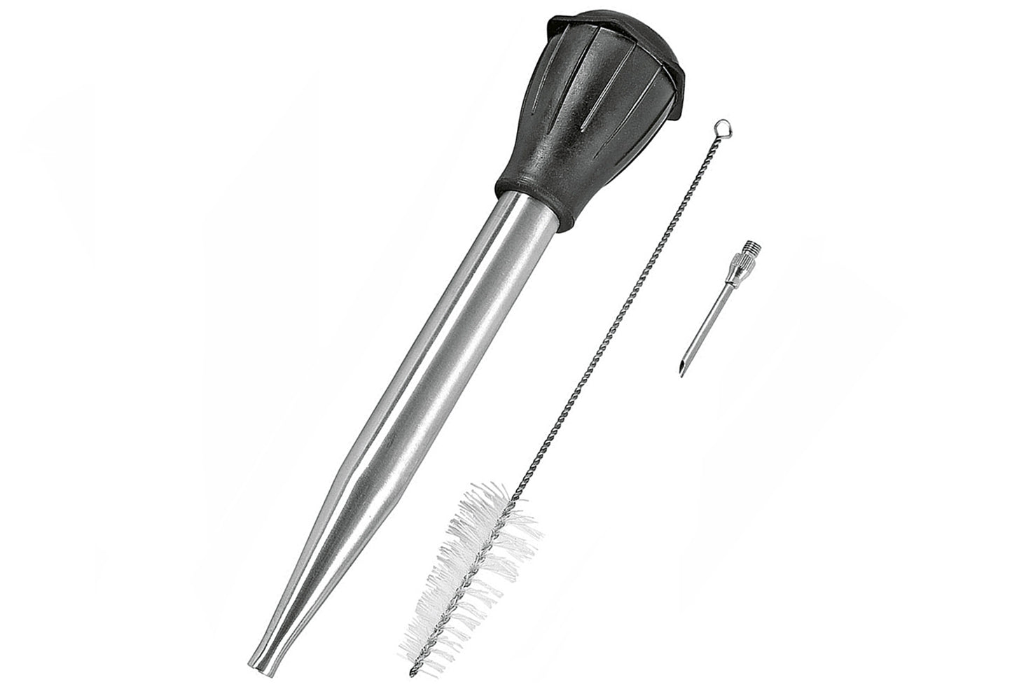 Bratensaftspritze Edelstahl 28cm 3teilig
