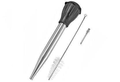 Bratensaftspritze Edelstahl 28cm 3teilig