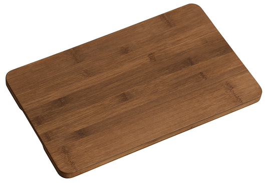 Schneide- & Servierbrett dunkeler Bambus 43x26cm