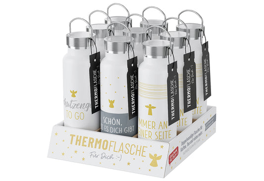 Thermoflasche Engel im Display 3x3 Stück