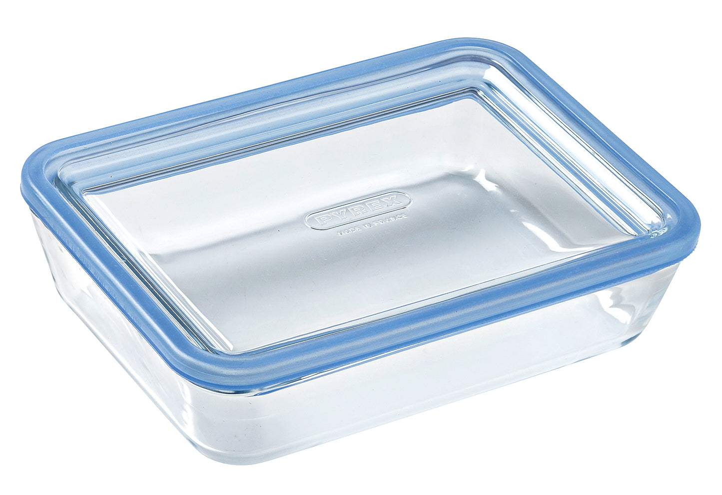 Zero Plastic Frischhaltedose mit Deckel 0,8l 19x14x5cm