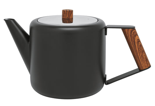 Teekanne Boston 1,1l matt schwarz
